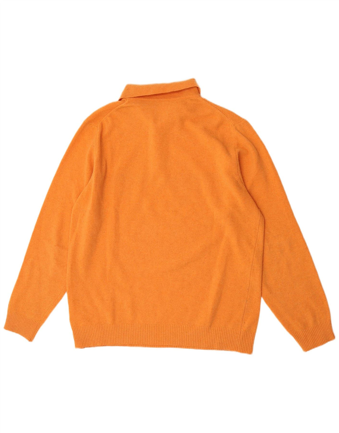 Sergio Tacchini Pull Col Polo Homme XL Orange Laine