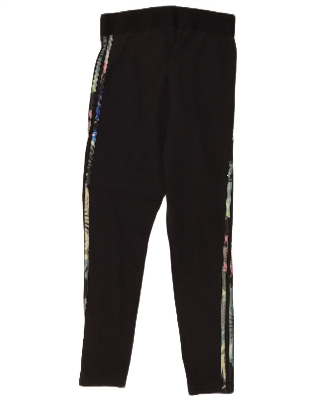 Adidas Leggings Femme UK 12-14 Moyen Noir