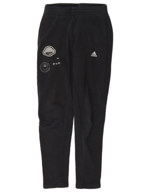 Adidas Pantalon de Survêtement Graphique Garçon 11-12 ans Noir
