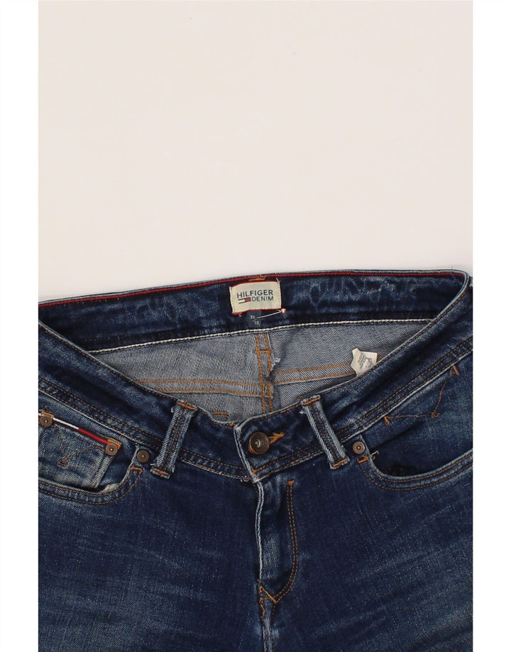 TOMMY HILFIGER Womens Slim Jeans W29 L32 Blue Polyester Vintage Tommy Hilfiger and Second-Hand Tommy Hilfiger from Messina Hembry 