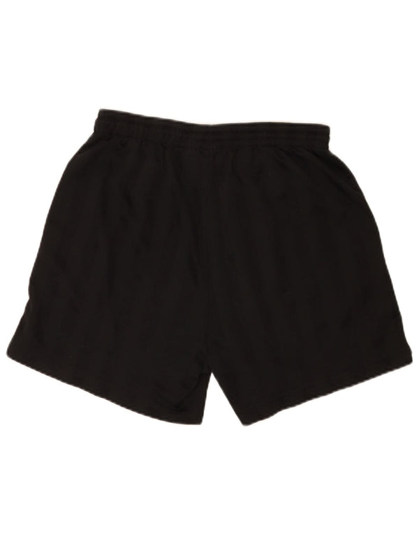 Nike Short de sport pour homme en polyester à fines rayures noires moyennes