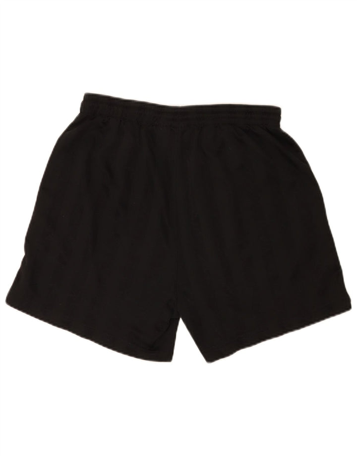 Nike Short de sport pour homme en polyester à fines rayures noires moyennes