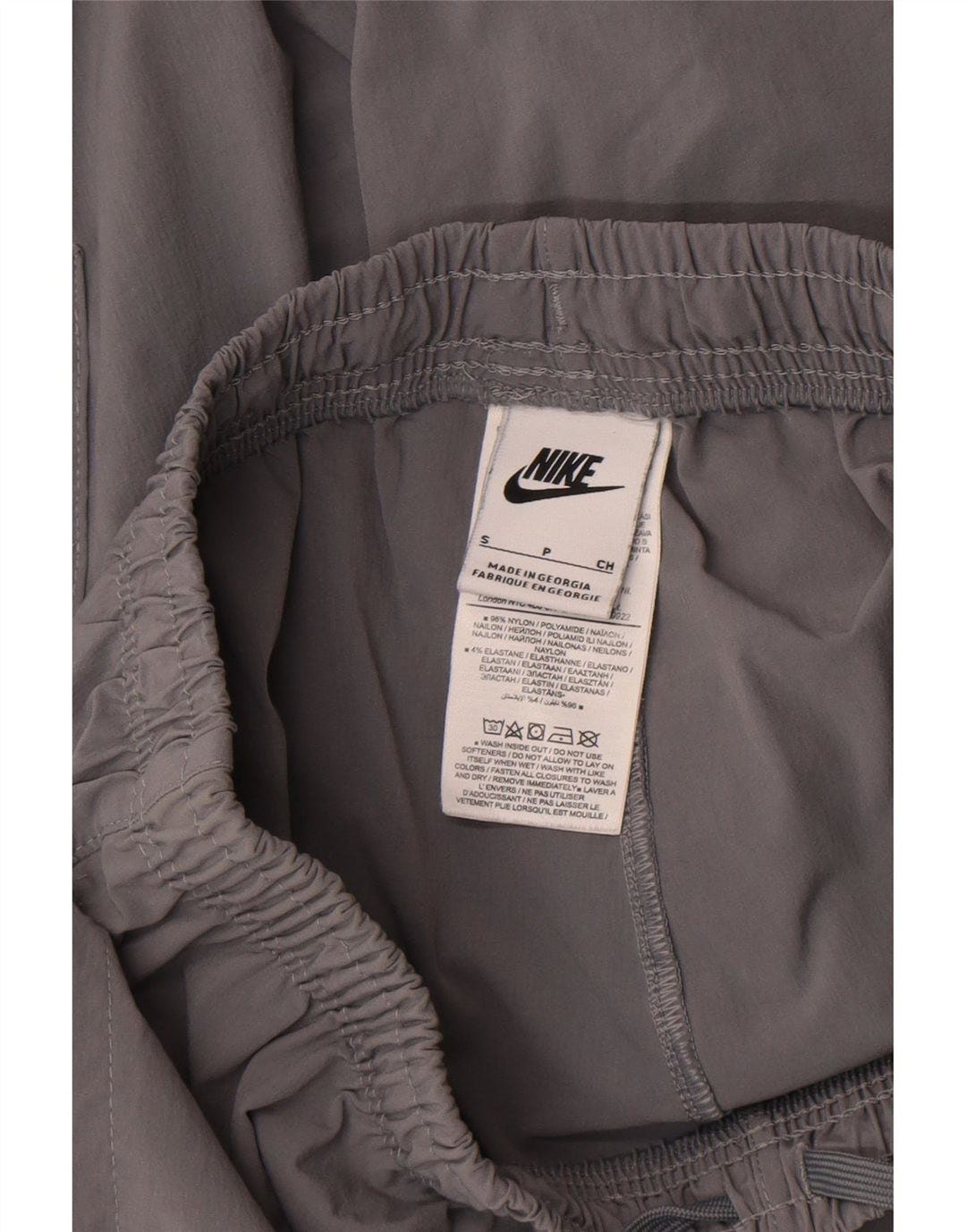 Nike Pantalon de survêtement cargo pour homme Taille S en nylon gris