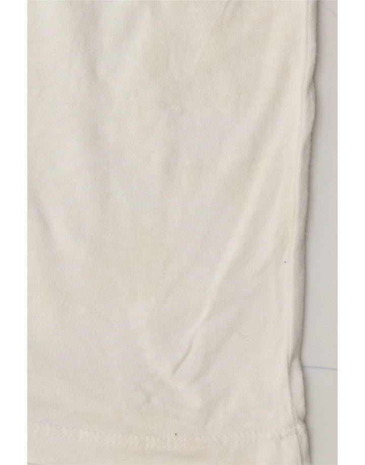 ROY ROGERS Boys T-Shirt Top 13-14 Years White Cotton Vintage Roy Rogers and Second-Hand Roy Rogers from Messina Hembry 