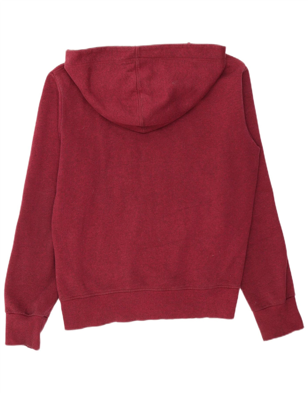 SUPERDRY Pull à capuche graphique pour homme en coton bordeaux moyen