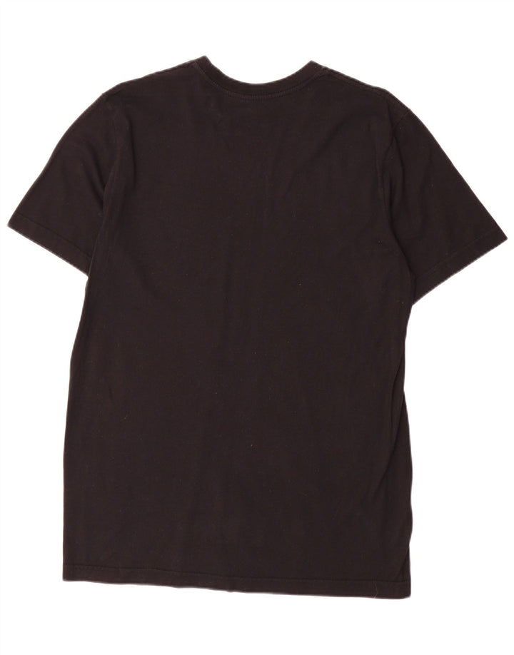 NIKE T-shirt coupe classique pour homme en coton noir moyen