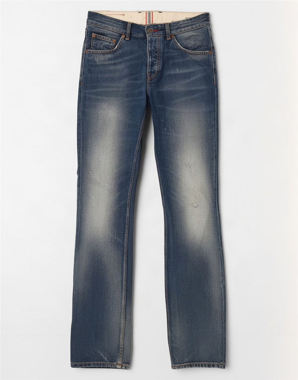 Tommy Hilfiger Mercer Jean droit vieilli W30 L34 en coton bleu pour homme