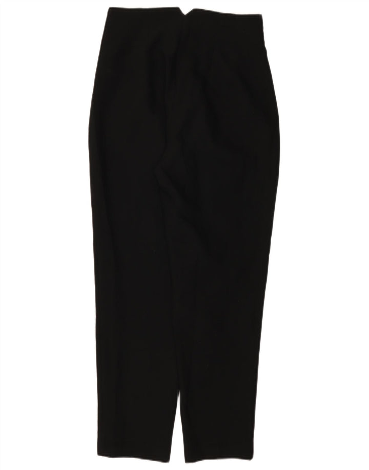 Zara Pantalon Chino Fuselé Femme Petit W26 L27 Noir Polyester