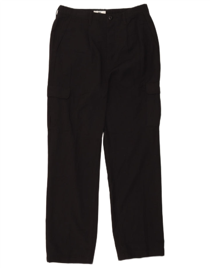Vans Pantalon cargo droit pour homme Small W29 L28 Noir Polyester