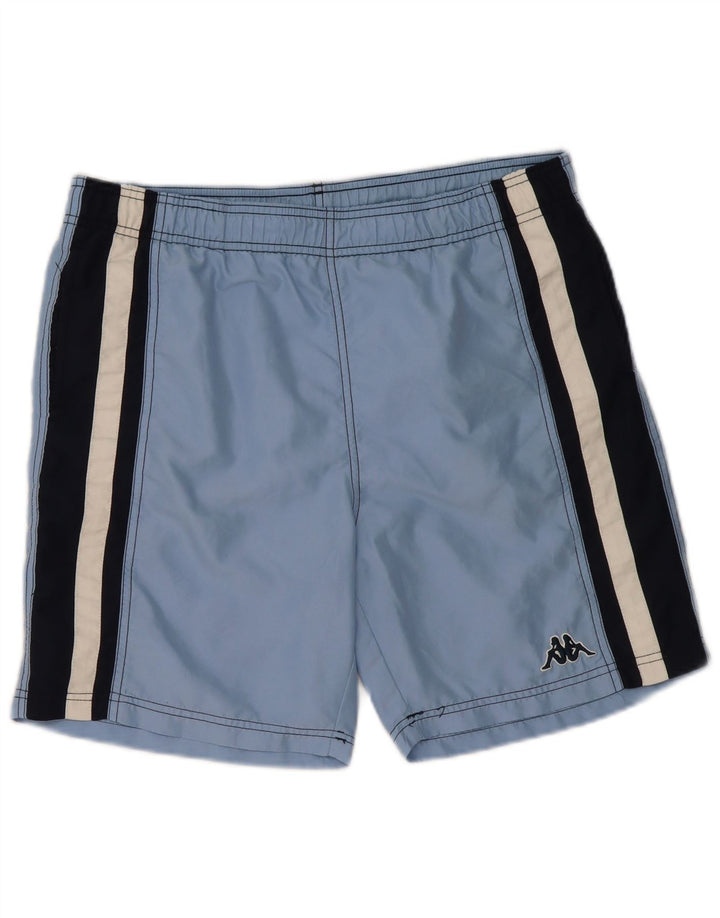 KAPPA Short de Bain Homme Bleu Moyen Colorblock Polyester