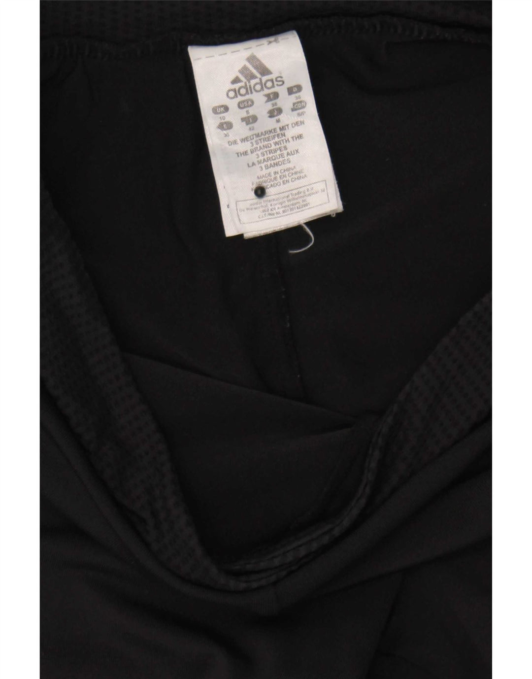 Adidas Pantalon de survêtement pour femme UK 10 Small Noir Polyamide