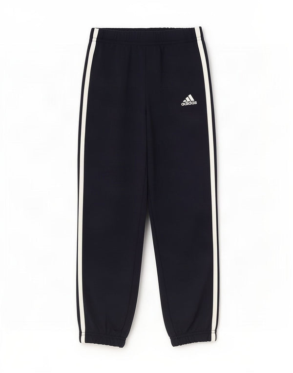 Adidas Pantalon de Survêtement Garçon Joggers 4-5 ans Bleu Marine Polyester