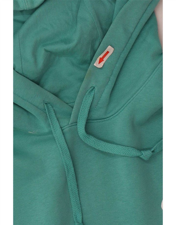 Nike Pull à capuche pour homme en coton turquoise Taille L