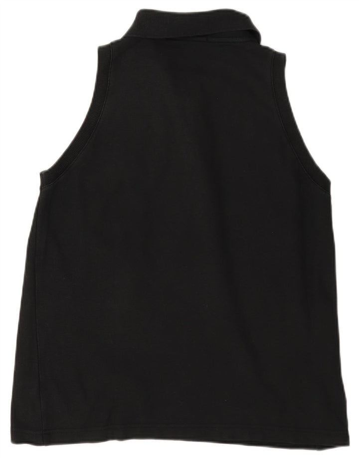 Fila Polo sans manches pour femme IT 46 Large Noir