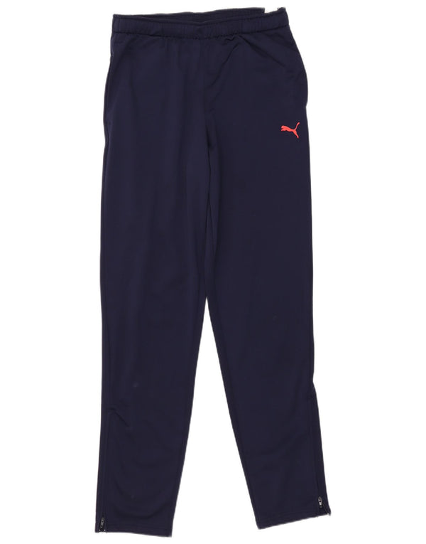 Puma Pantalon de Survêtement Garçon 15-16 ans Bleu Marine Polyester
