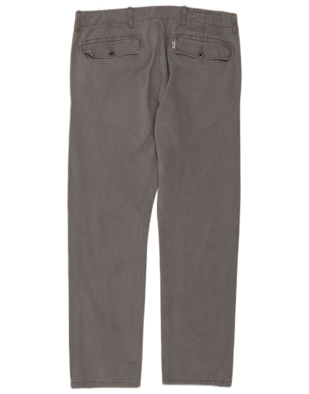 LEVI'S Pantalon Chino Droit Homme W33 L30 Gris Coton