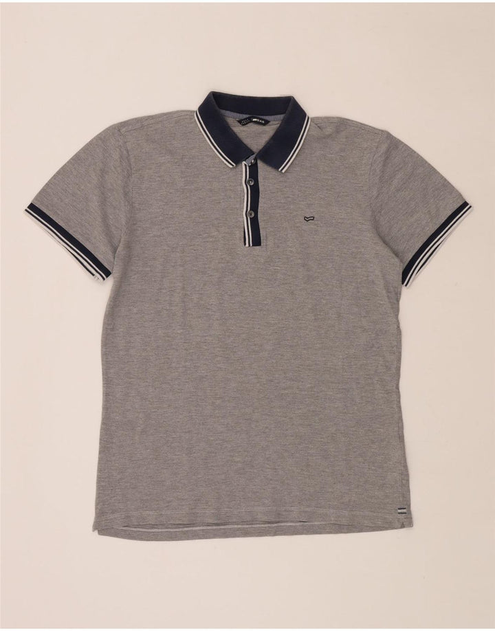 GAS Polo Homme Gris Moyen