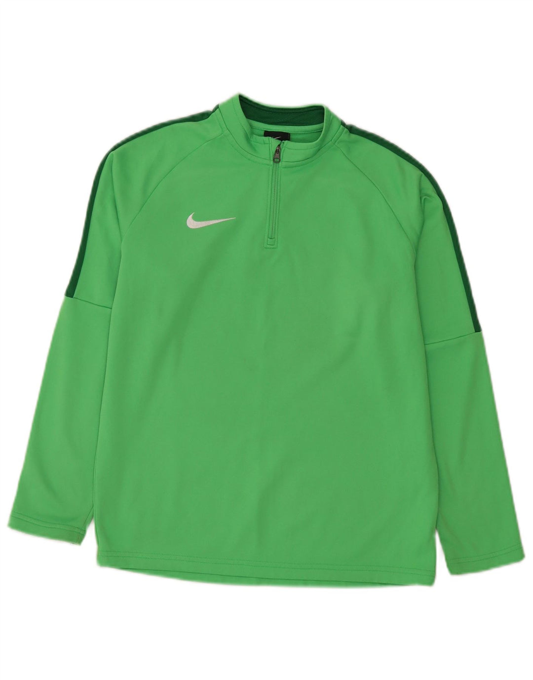 Nike Haut de survêtement Dri Fit pour garçon 12-13 ans Vert Taille L