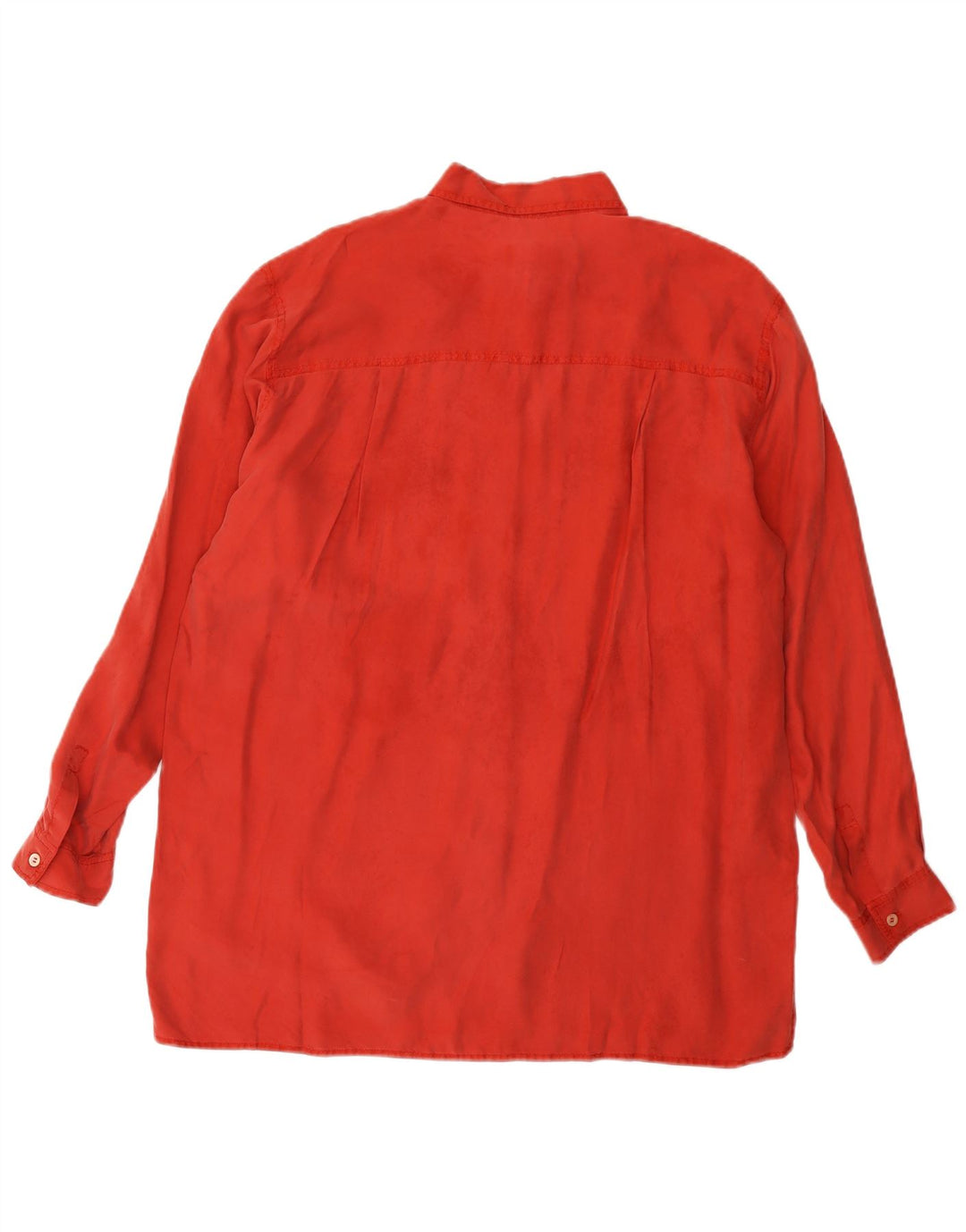 Penny Black Chemise Chemisier Femme UK 16 Grande Soie Rouge