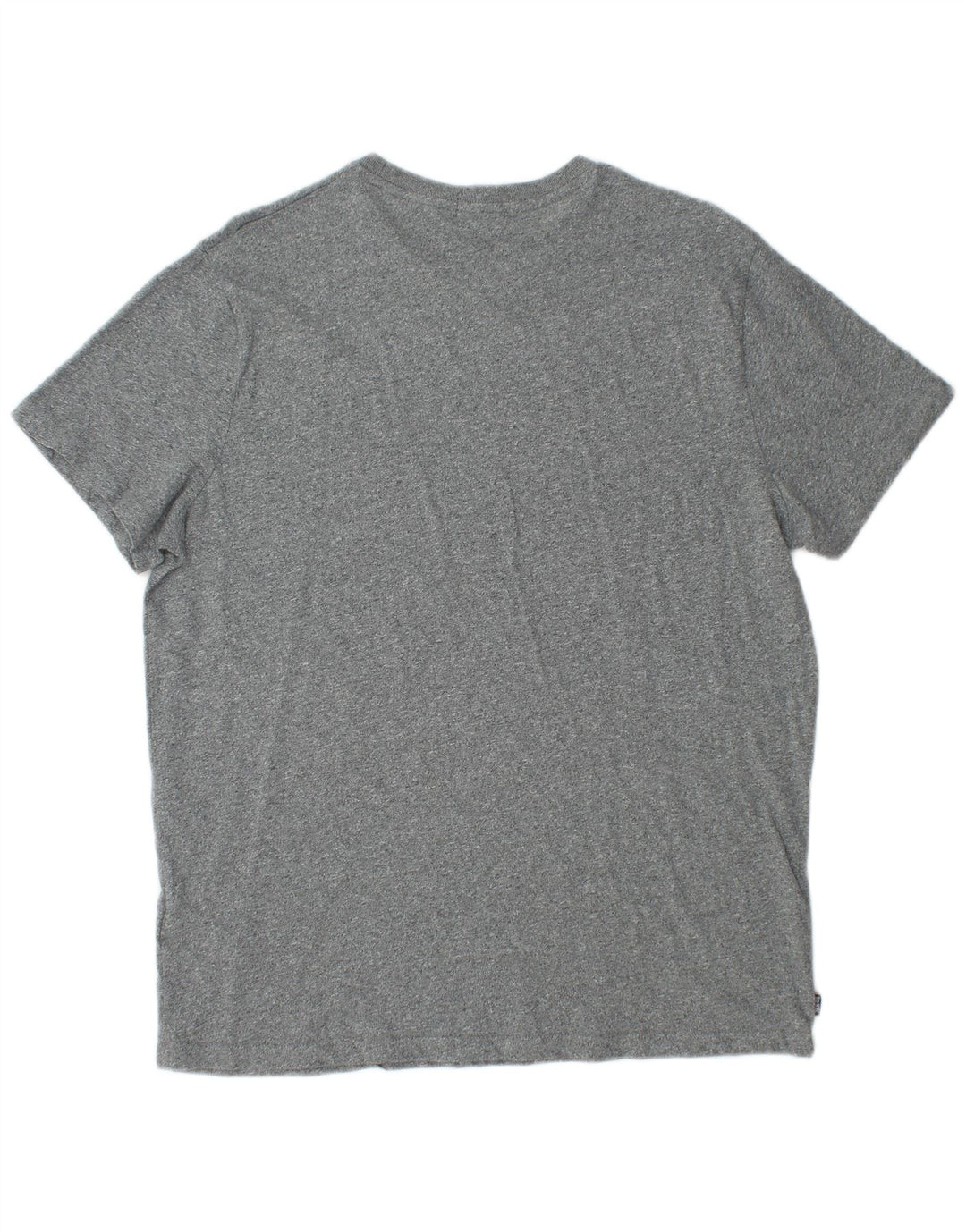 Superdry T-Shirt Homme Top 2XL Gris Moucheté Coton