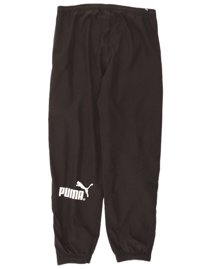 Puma Pantalon de Survêtement Garçon 15-16 ans Noir Polyester