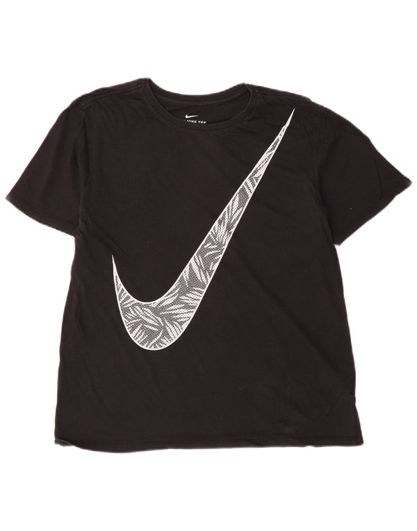 Nike Hommes Athletic Cut Graphic T-Shirt Haut Noir Moyen Coton