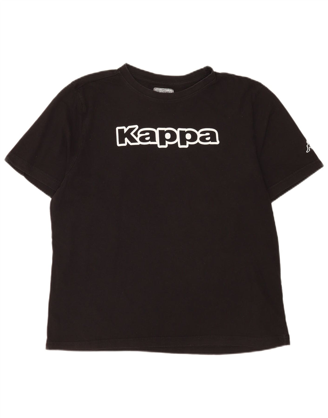 Kappa T-Shirt Graphique Homme Grand Noir