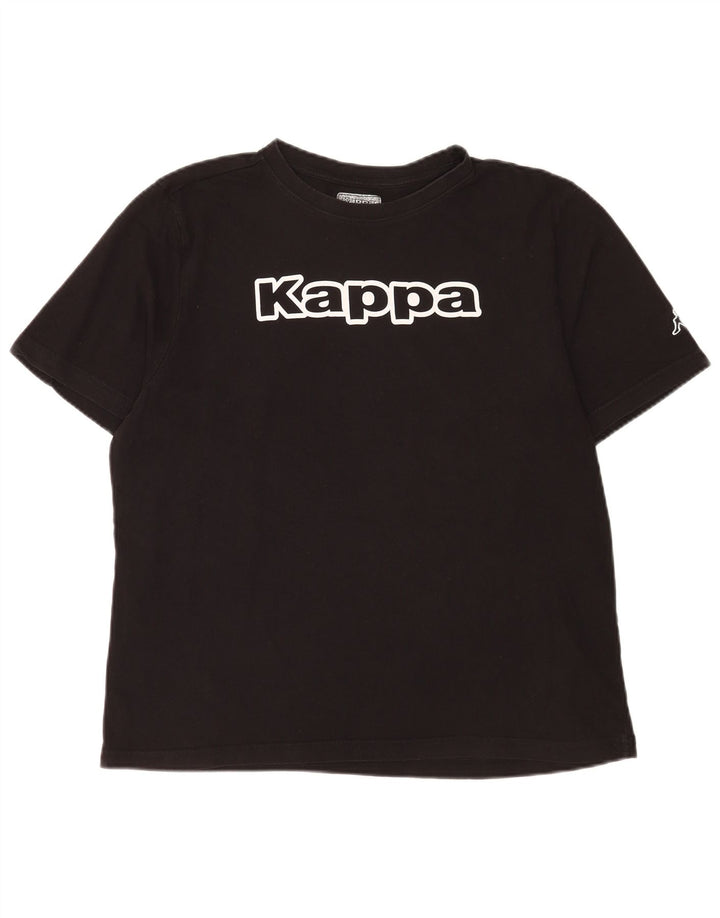 Kappa T-Shirt Graphique Homme Grand Noir