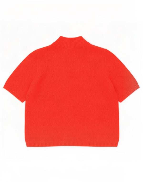 Marks & Spencer Pull col roulé pour femme UK 16 Large Rouge