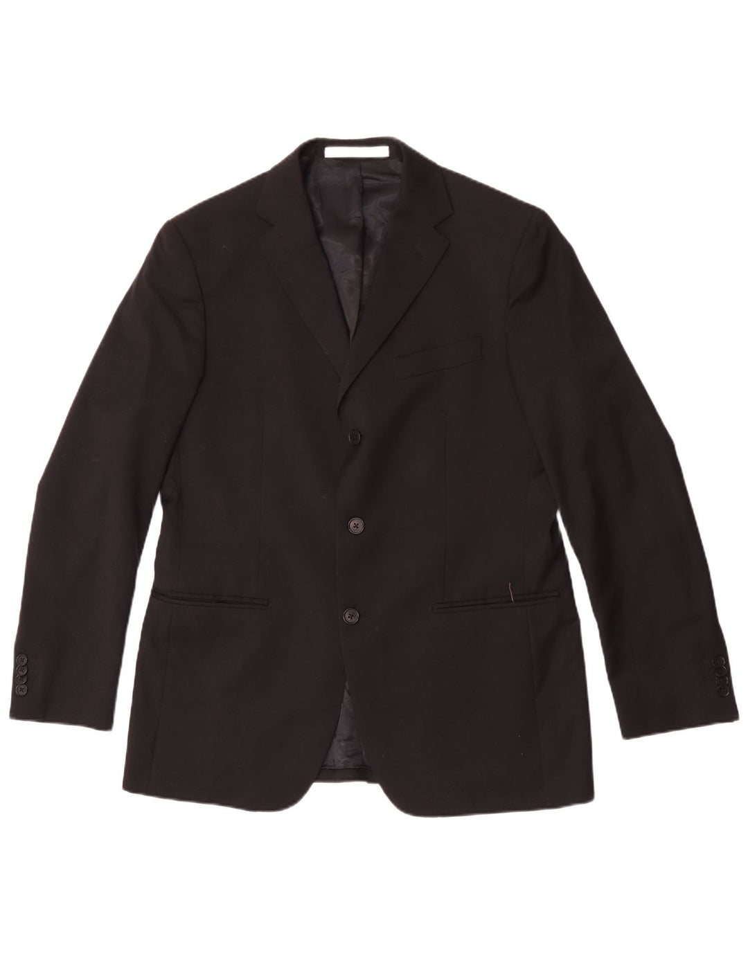 Ferre Veste Blazer 3 Boutons Homme IT 52 XL Laine Noir