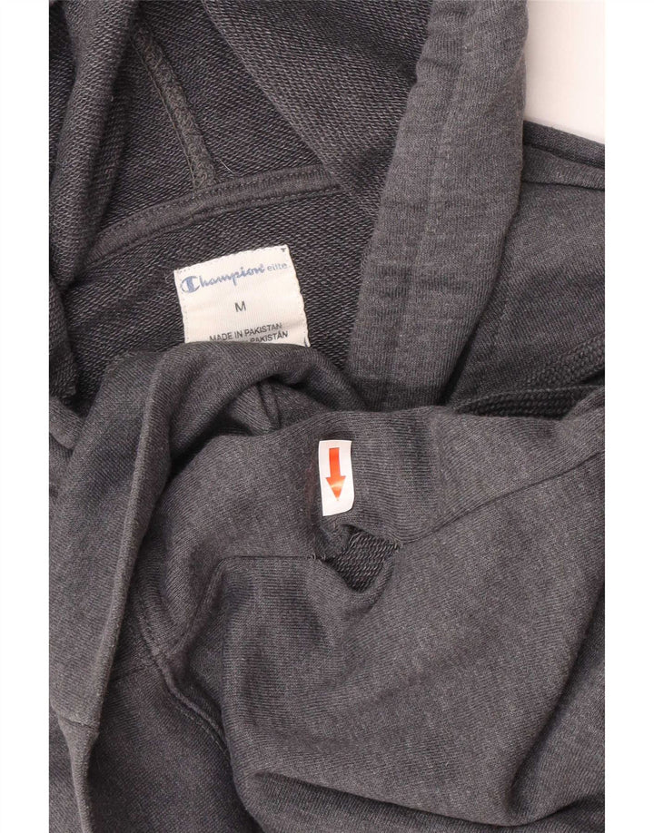 Champion Pull à Capuche Graphique Homme Gris Moyen