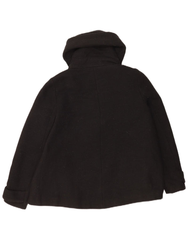 Zara Womens Bomber Jacket UK 14 Medium Noir Polyester