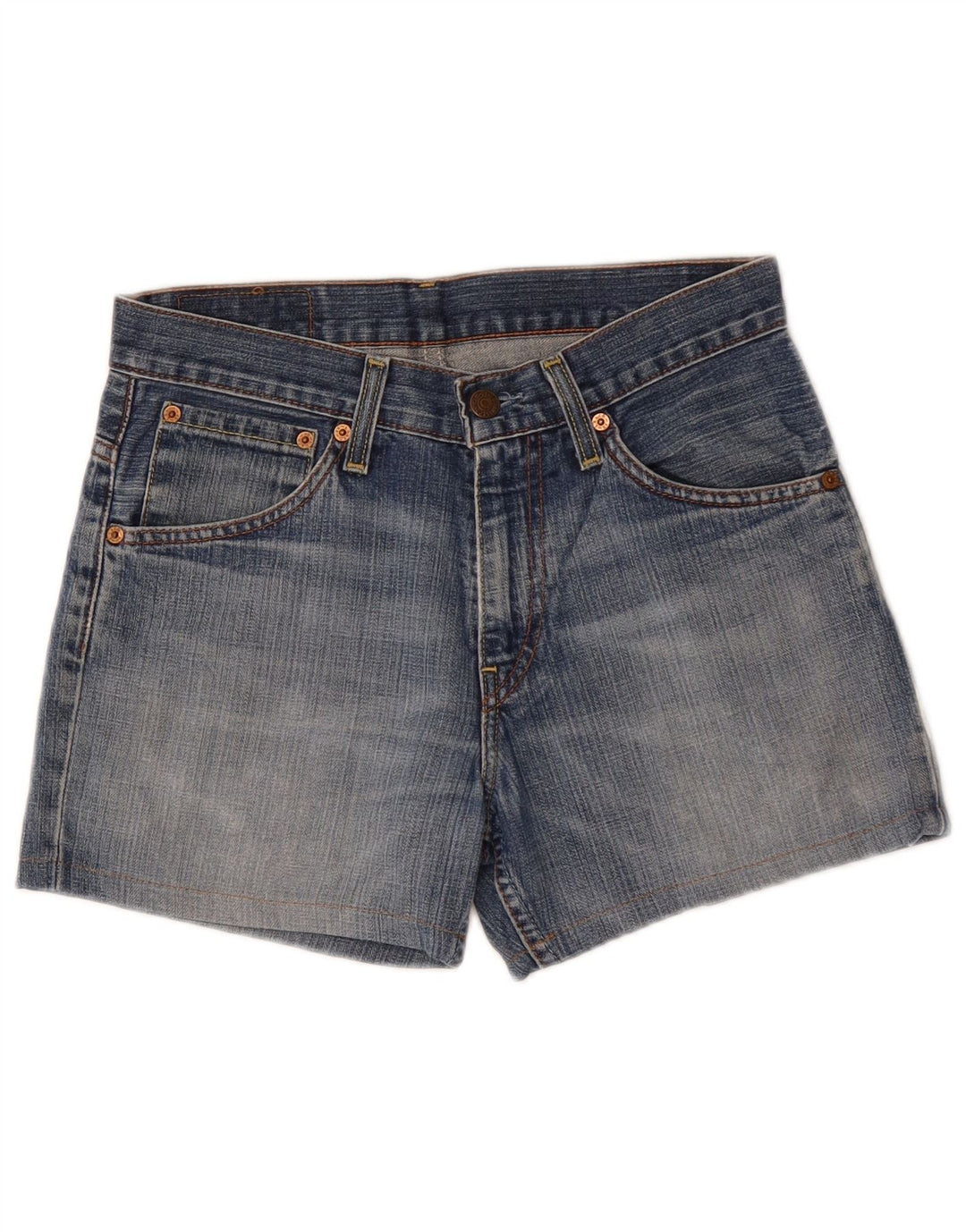 LEVI'S Short en Jean 507 Femme W28 Bleu Moyen