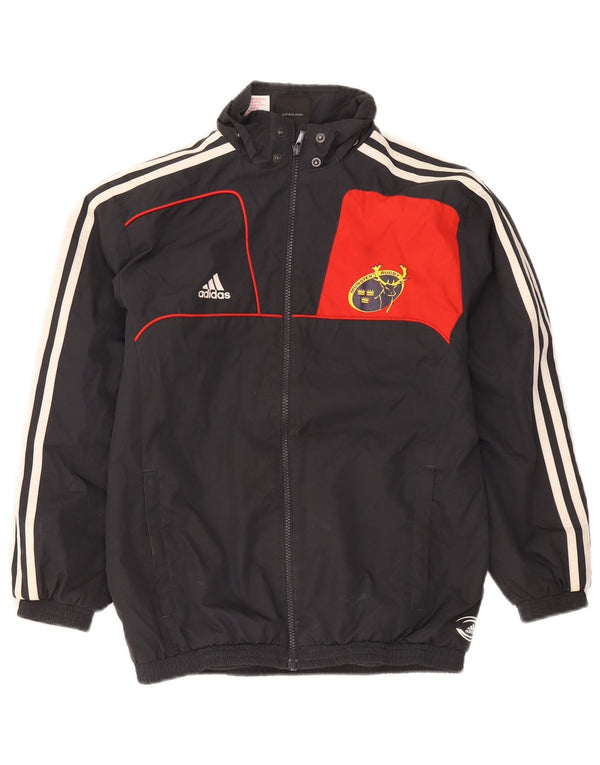 Adidas Munster Rugby Survêtement Top Veste Garçon 11-12 Ans Noir