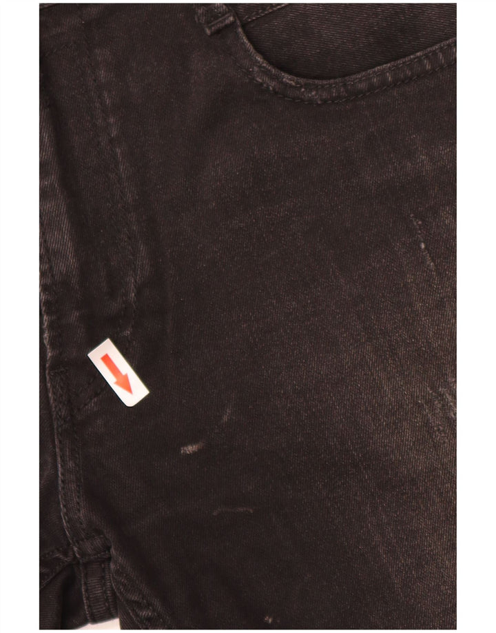 Replay Jean Slim effet vieilli W34 L32 noir pour femme