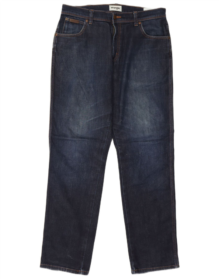 Wrangler Jean Slim Texas Homme W32 L32 Bleu Coton