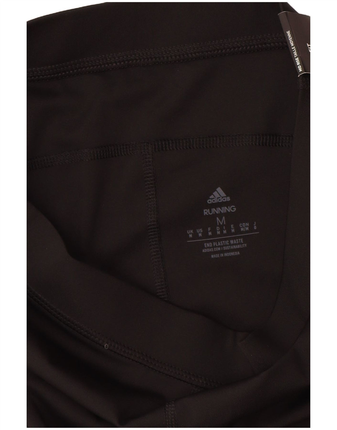 Adidas Femmes Aeroready Leggings UK 12 Moyen Noir Polyester