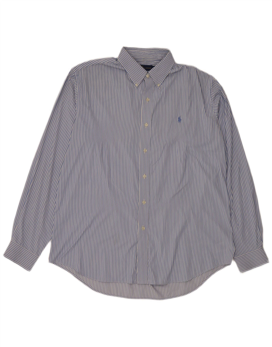 Ralph Lauren Chemise Homme Large Bleu Rayé Nylon