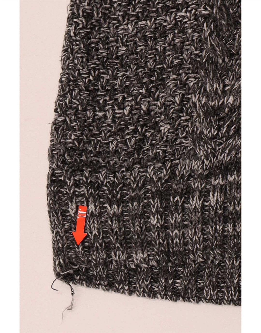 Superdry Pull ras du cou pour homme Gris moyen Acrylique moucheté Hiver