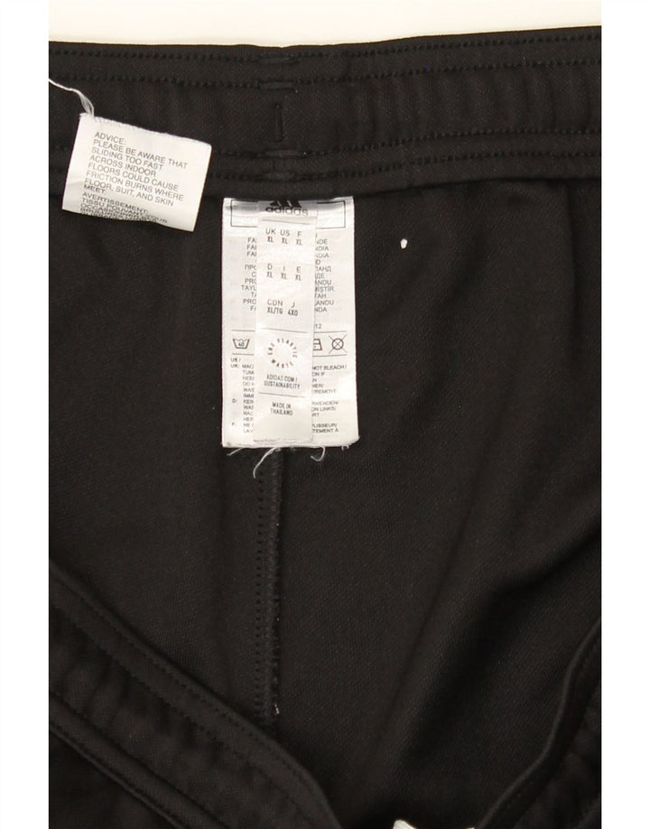 ADIDAS Mens Tracksuit Trousers XL  Black Polyester Vintage Adidas and Second-Hand Adidas from Messina Hembry 