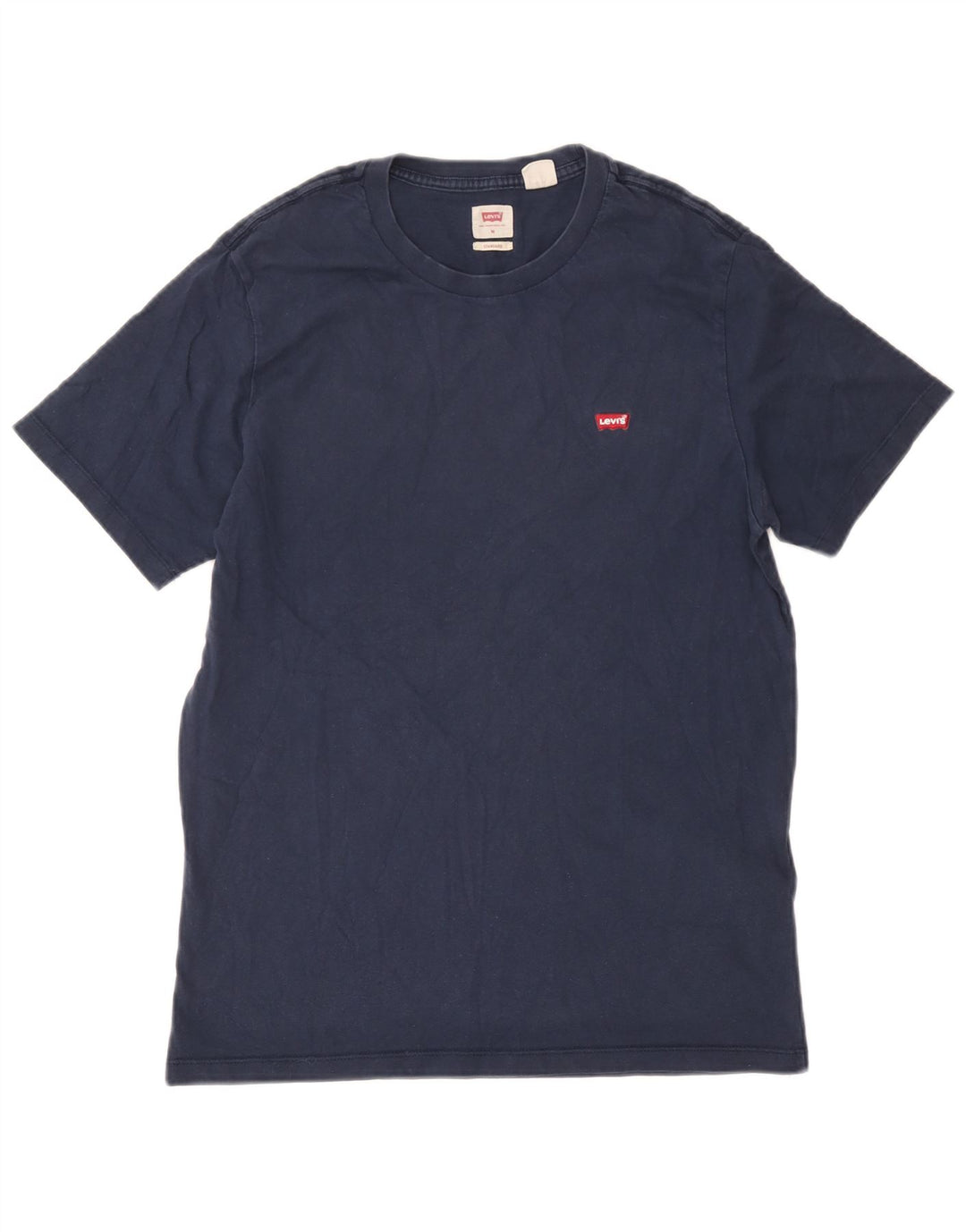 Levi's Tee-Shirt Standard Homme Bleu Marine Moyen Coton