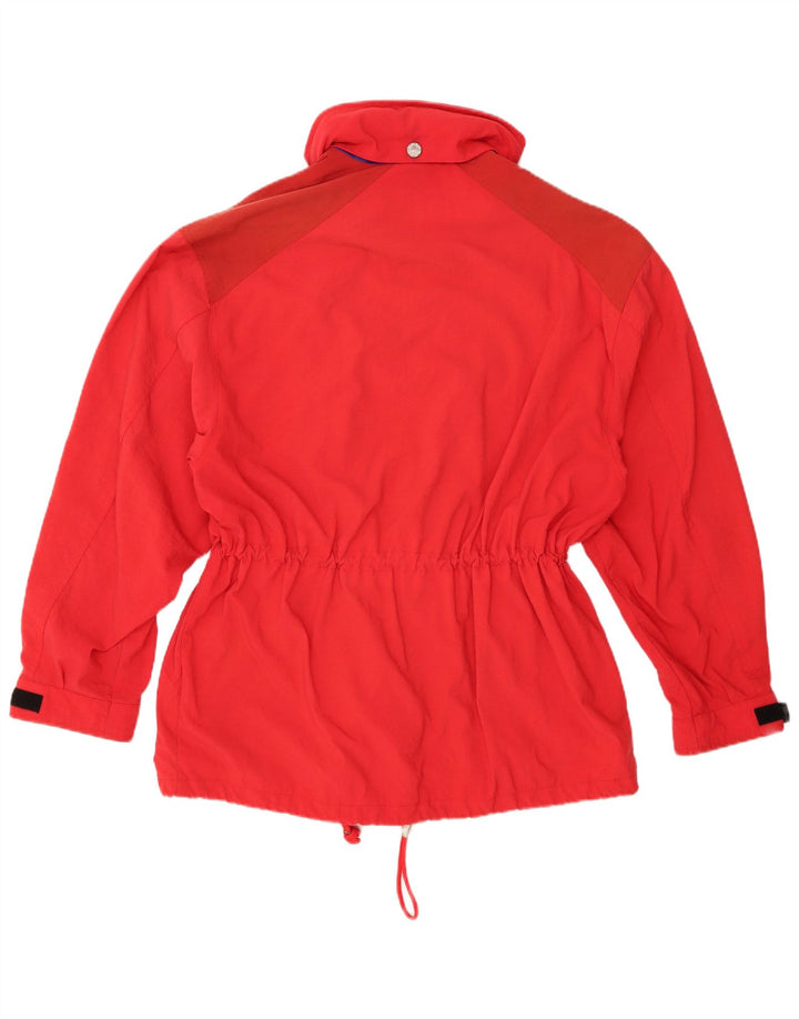Diadora Veste coupe-vent pour femme UK 16 Large Rouge Polyamide