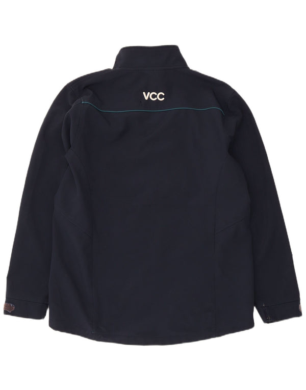 Champion Veste coupe-vent graphique pour homme UK 38 Bleu marine moyen Polyester