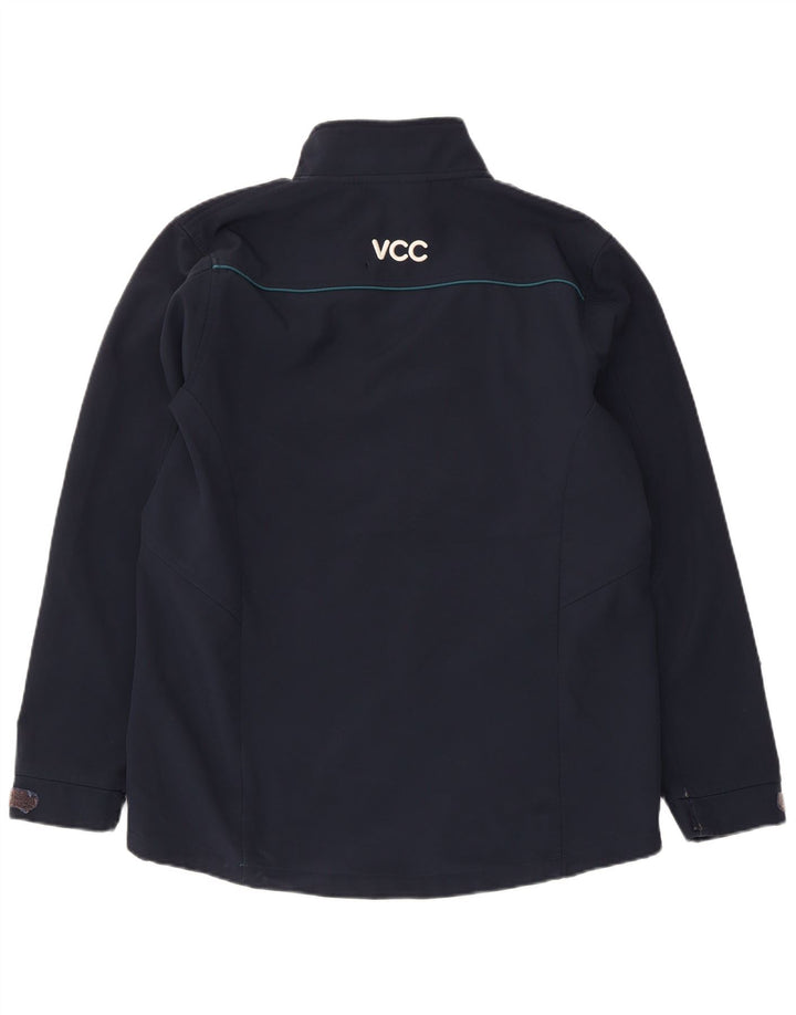 Champion Veste coupe-vent graphique pour homme UK 38 Bleu marine moyen Polyester