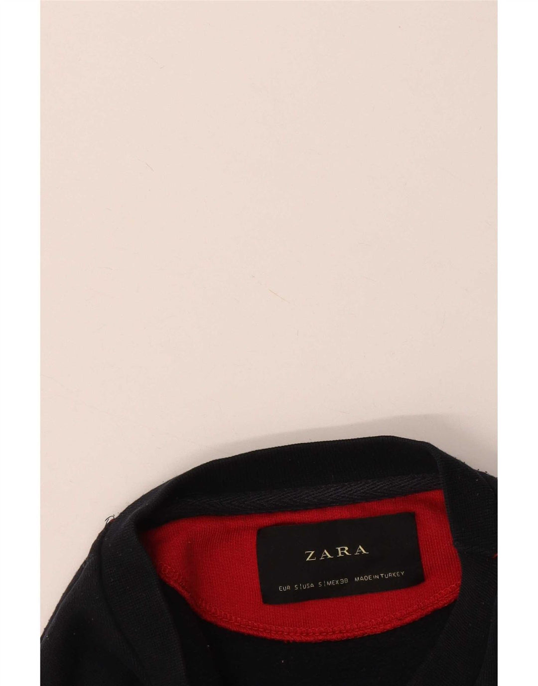 Zara Sweat-shirt pour homme Small Multicolore Colourblock