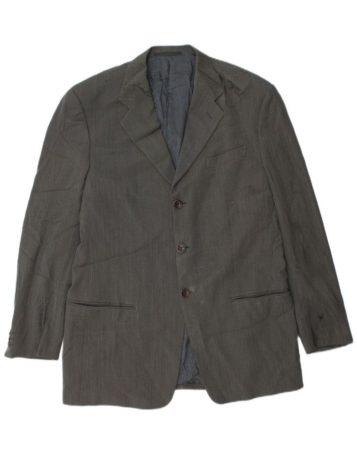 Armani Collezioni Veste Blazer 3 Boutons Homme IT 50 Laine Gris Moyen