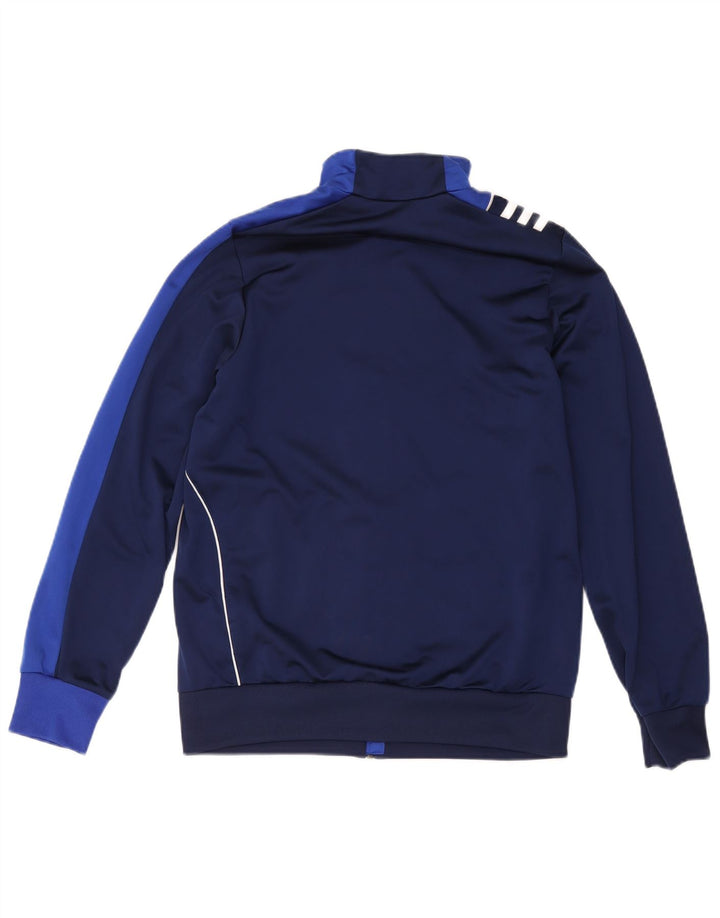 Adidas Veste de Survêtement Garçon 15-16 Ans Bleu Marine Colourblock