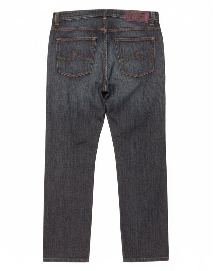 Iceberg Jean Slim Femme W32 L32 Bleu Marine Coton
