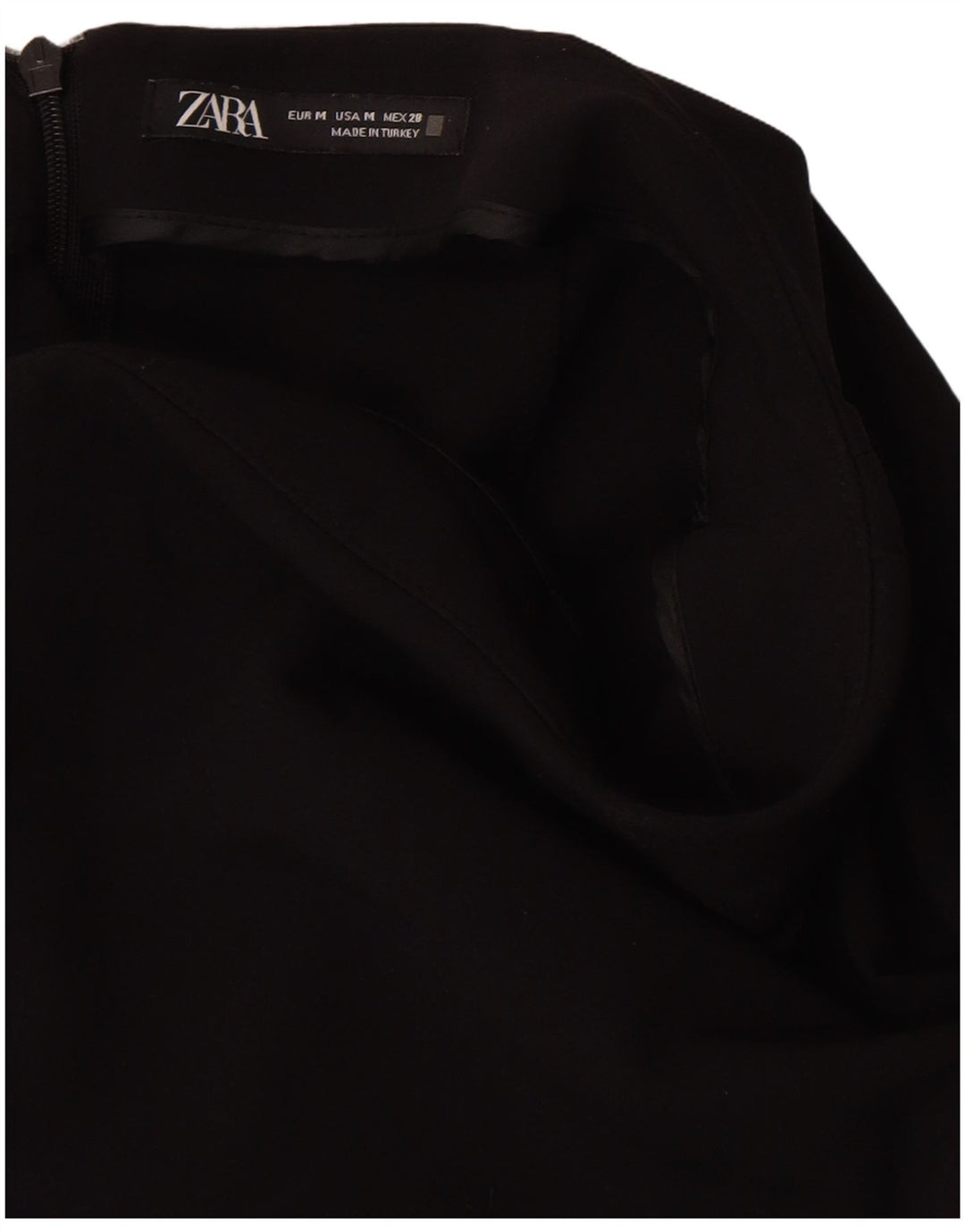 Zara Femme Mini Jupe Moyenne W30 Noir
