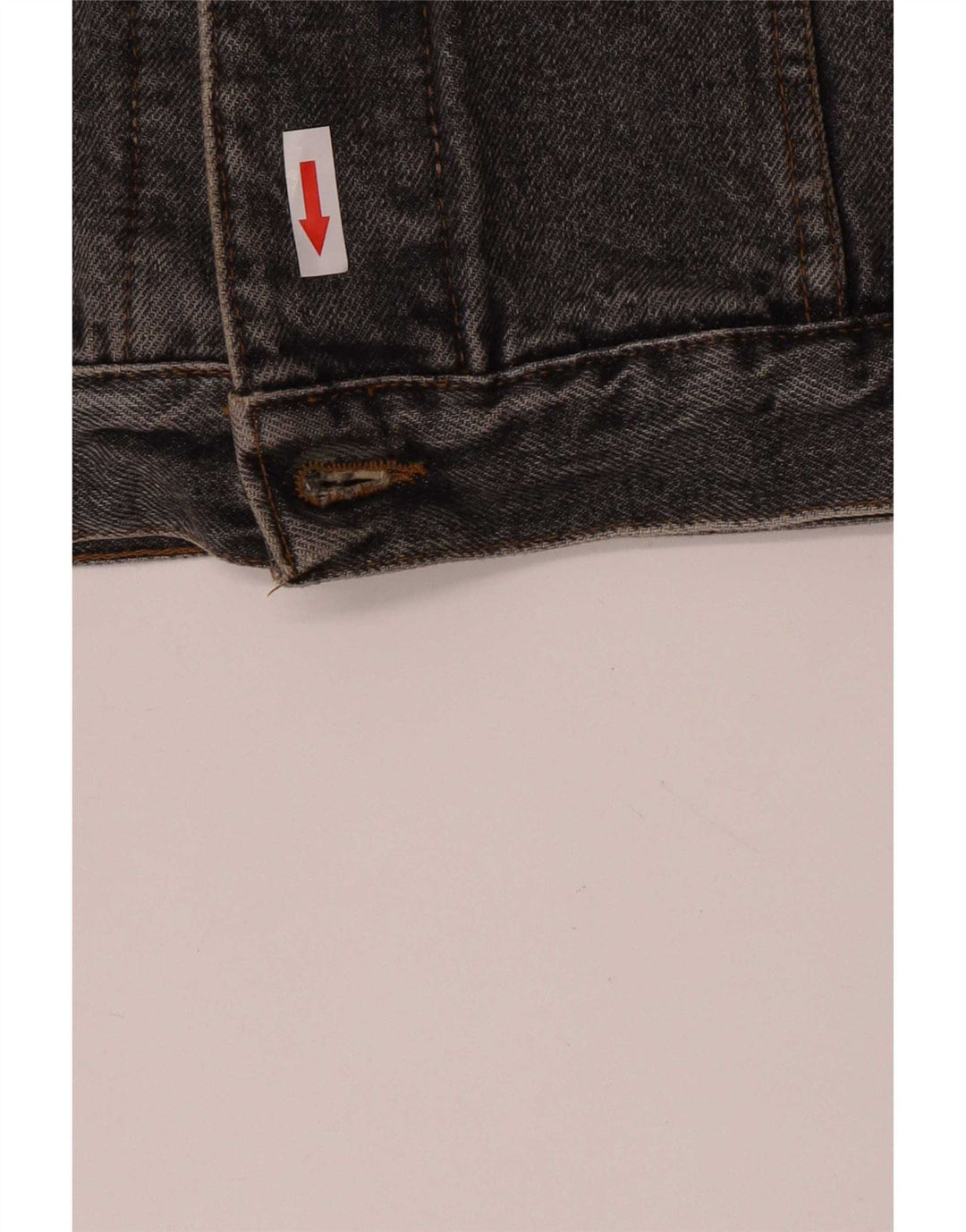 Casucci Veste en jean pour homme UK 38 Coton gris moyen